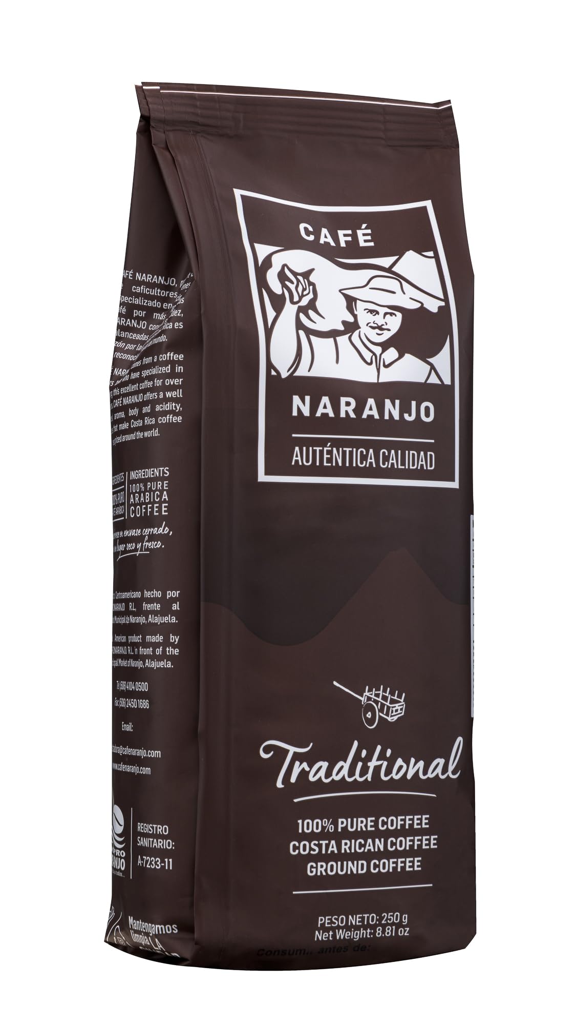 Amazon.com : Costa Rican Coffee Café Naranjo - Ground 250g