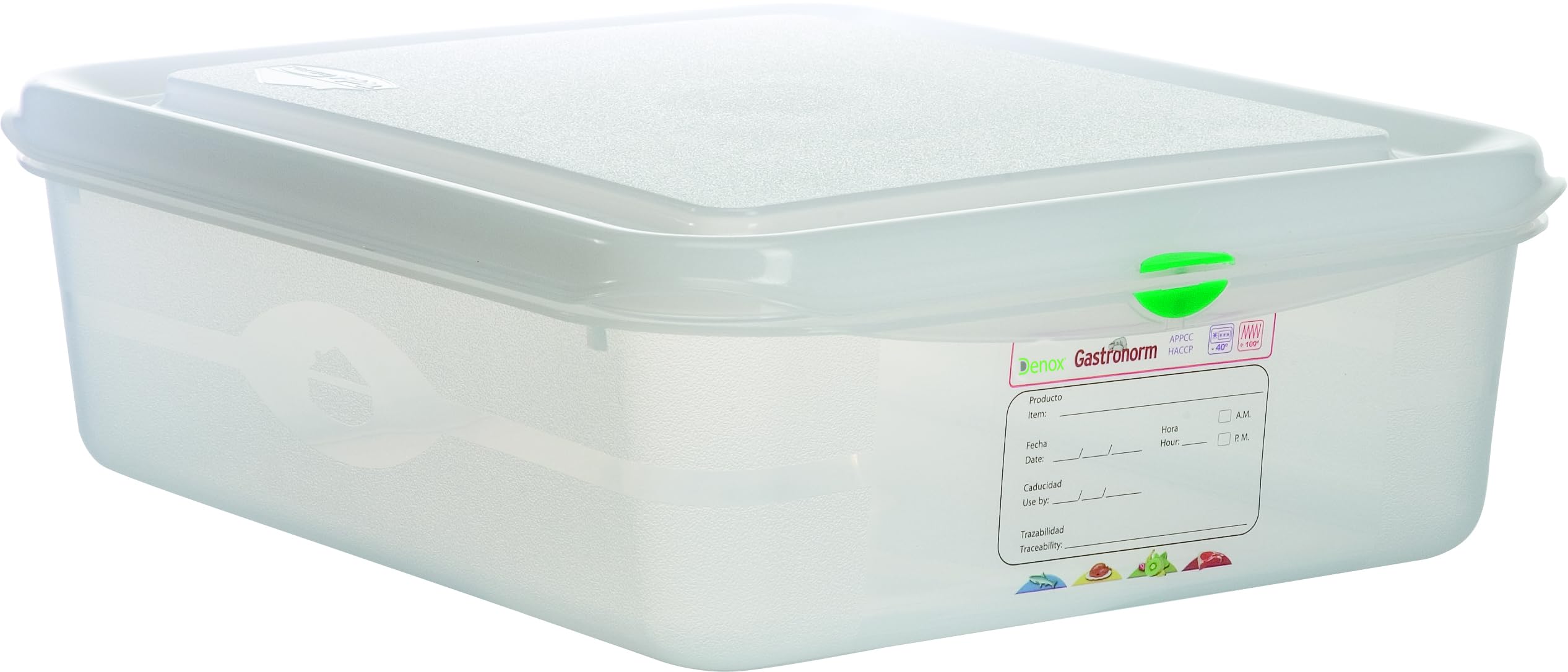 Gastronorm Food Storage Ingredient Containers - Perfect for restaurants, mass catering, events, meal prep, fridge organisation - Available in 23 Different Sizes (Air-Tight Gastronorm 1/2 6.5 Litre)