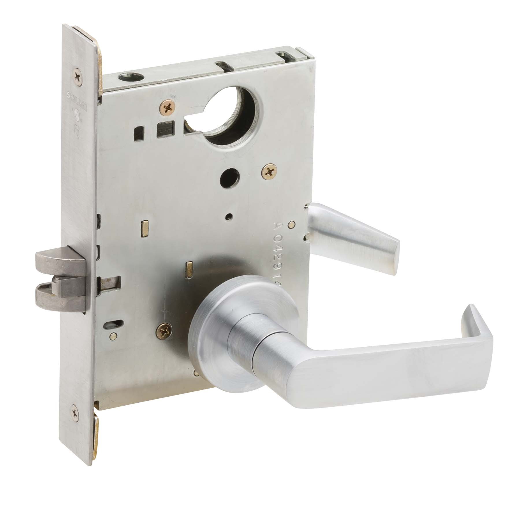 SCHLAGE L9010 06A 626 Series L Grade 1 Mortise Lock, Passage