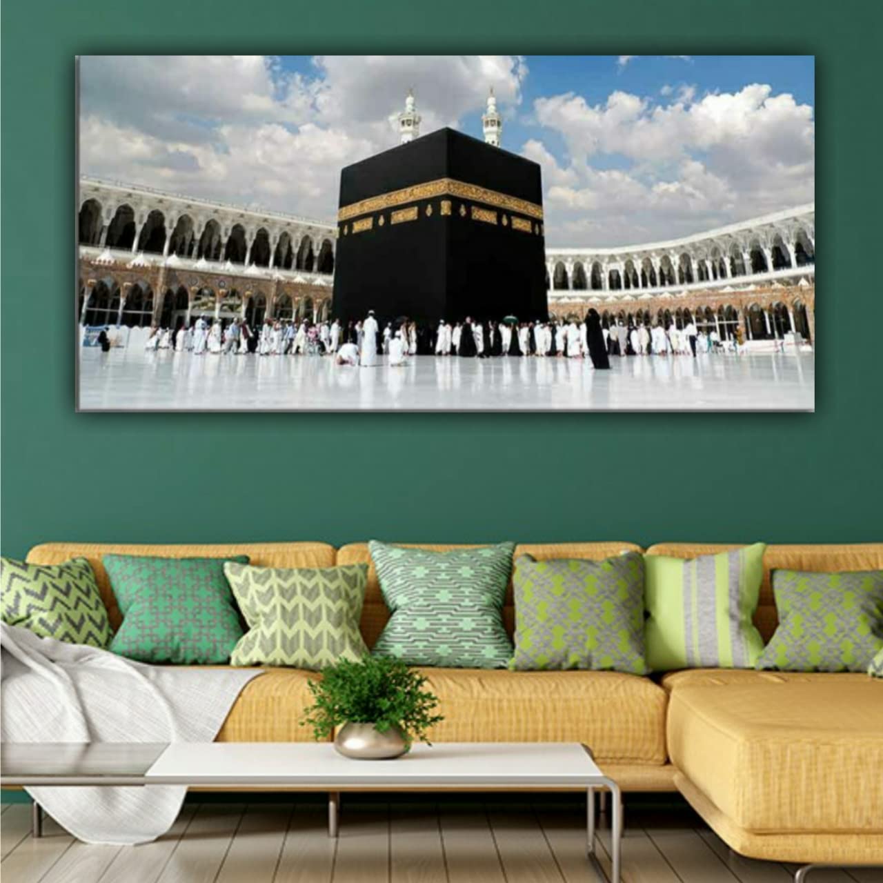 Buy Innovision canvas paintings for living room kaaba mecca mosque al