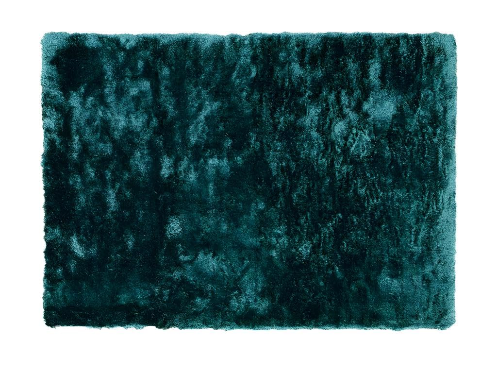 Vente-unique - Tapis Shaggy à Poils Longs Ultra Doux - 160 x 230 cm - Vert pinéde - Dolce
