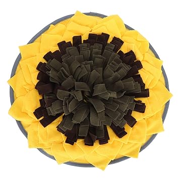 Pet Foraging Mat, Anti?Slip Design Machine Washable Skin?Friendly Pet Snuffle Mat Dog Foraging Mat for Training for Pet