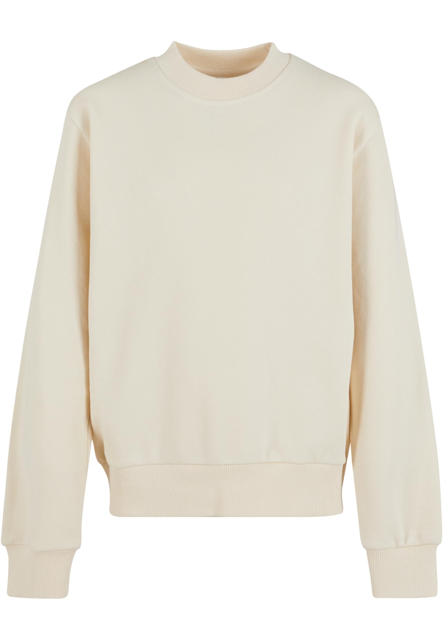 Urban Classics Men's Uck6663-boys Light Terry Crew Sweatshirt, Whitesand, 110-116