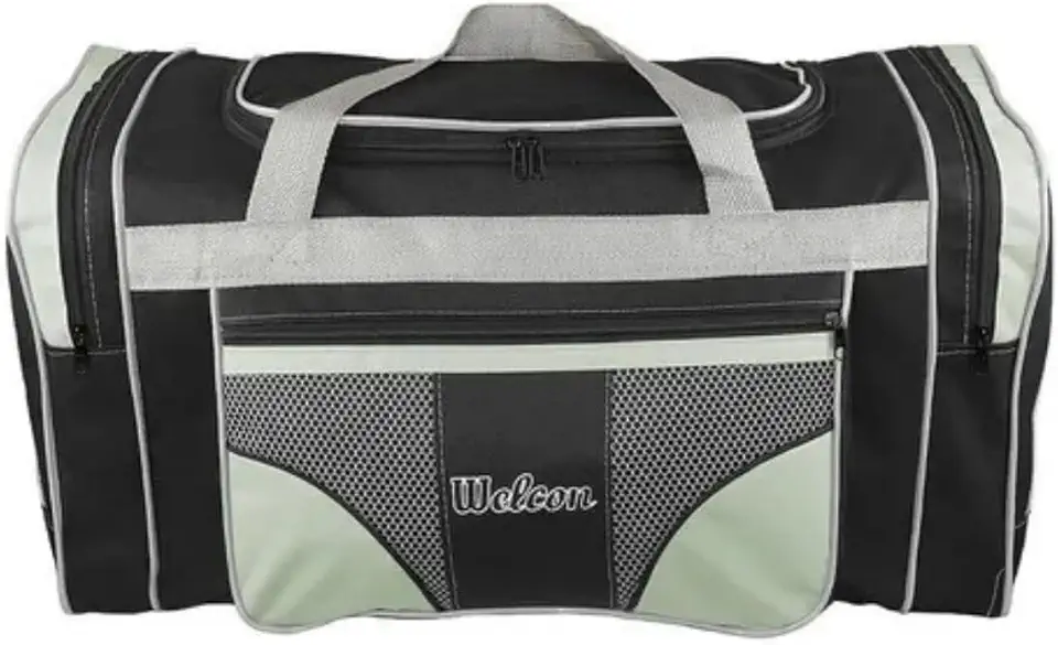 Mala De Viagem média Welcon Bolsas Modelo Wind (Cinza)