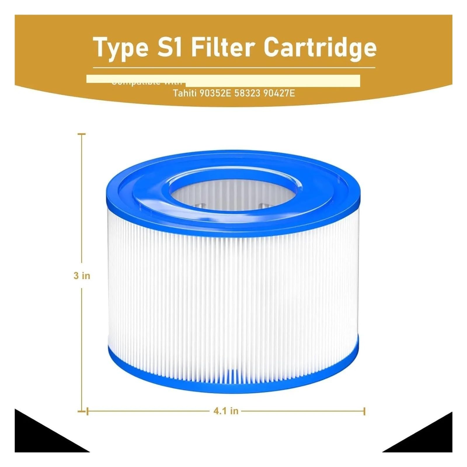 Compatibile con Intex PureSpa S1, filtri for Vasca idromassaggio Pool Spa for JA29001 29001E, 28403E, 28407E, 28443E, 28453E, 28421E, 11692(12pcs)