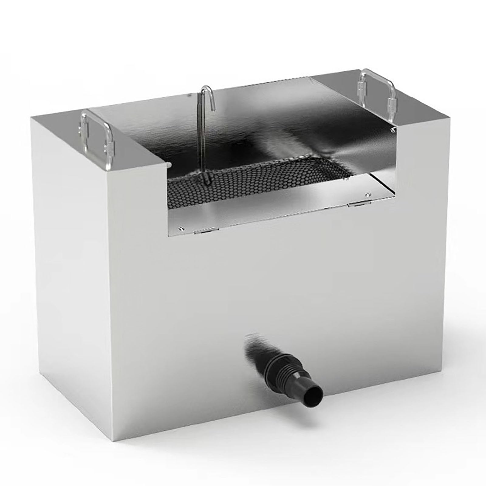 Skimmer per laghetto con pompa ad alto flusso, raccoglitore multiuso per la pulizia di piscine e laghetti, strumento resistente per ridurre il letame
