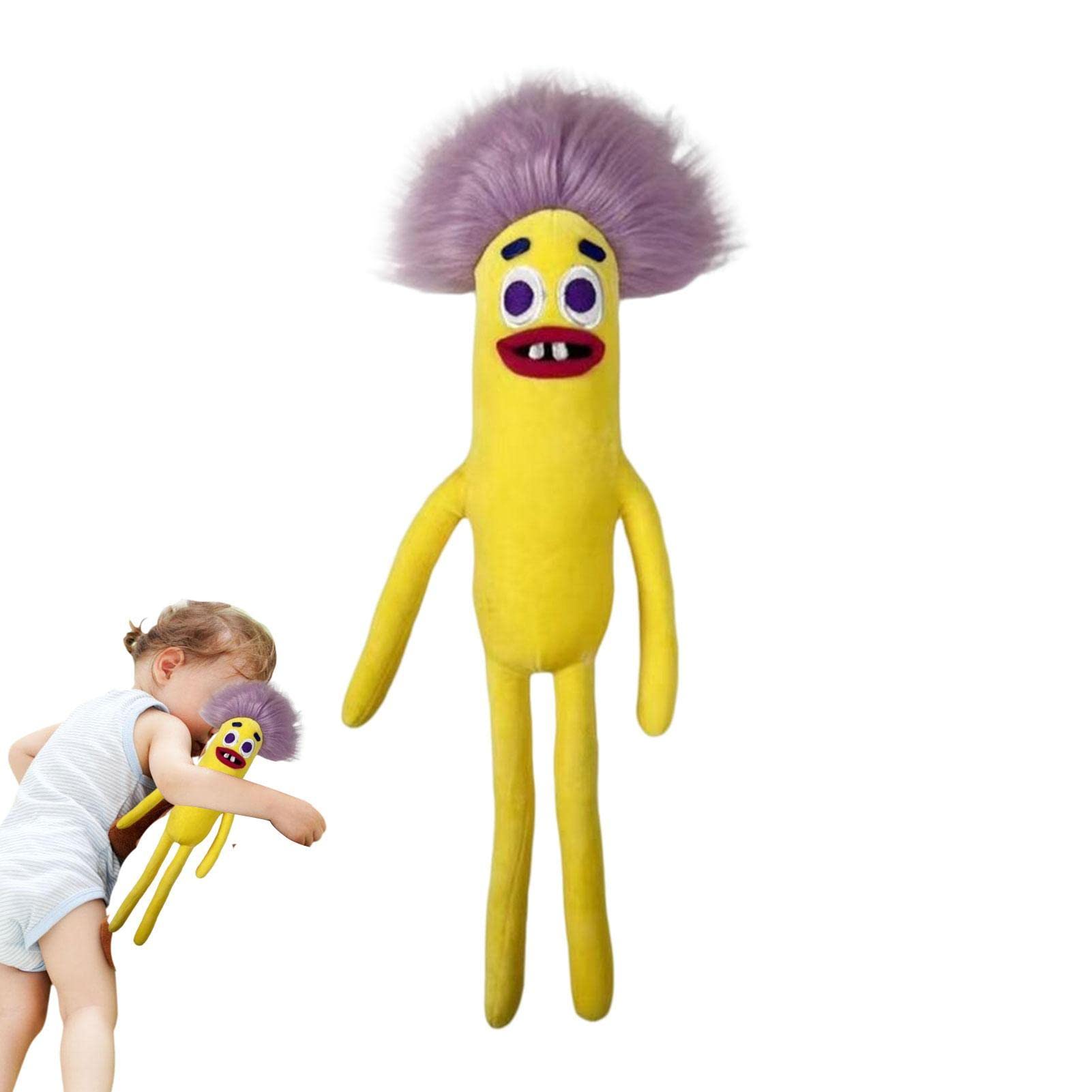 Amazon｜ソーセージマンぬいぐるみ、かわいい食べ物ぬいぐるみ抱き枕