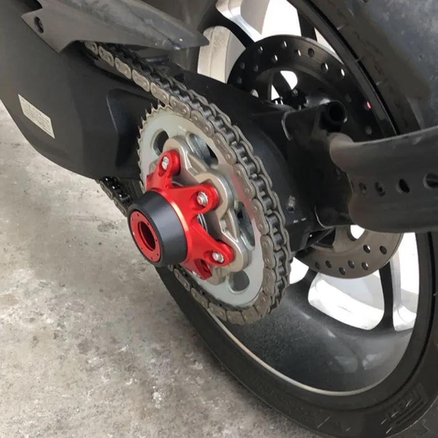 Curseur Cadre Protection Roue Moto Pour Ducati Diavel Xdiavel - Argent