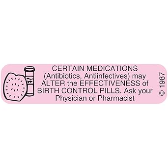 PHARMEX 1-360 Permanent Paper Label,