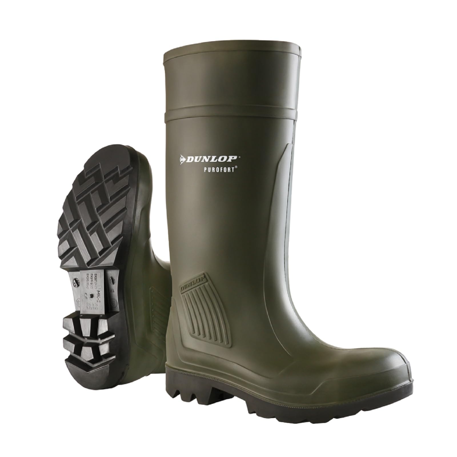 Dunlop Purofort Professional D460933 zielony, bez stalowego noska