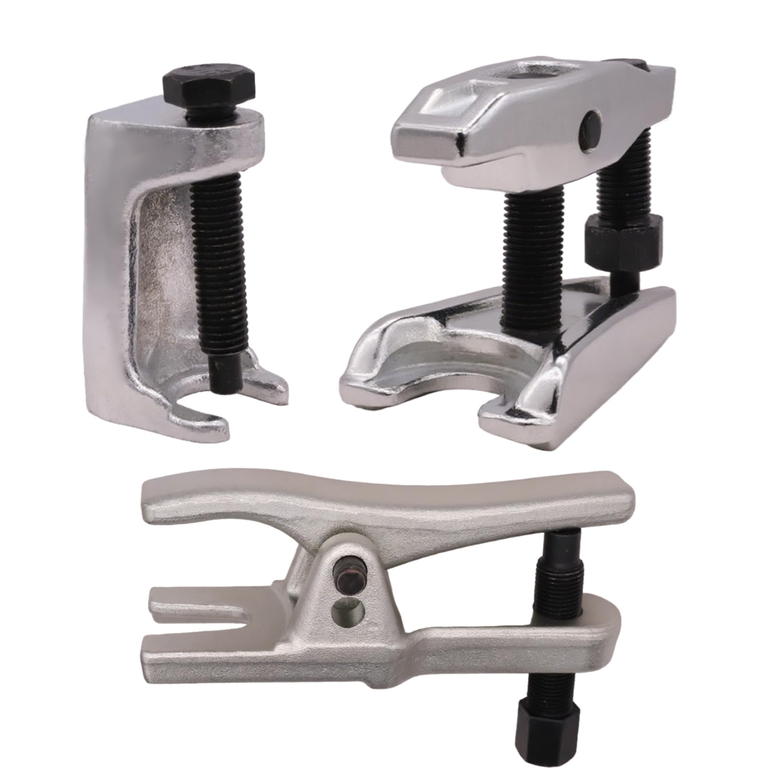 3 PCS Extractores Universales de Rótula y Articulación Esférica en Acero Forjado, Extractor de Rotulas, Articulación Esférica, Herramientas para Mecánicos y Aficionados para la Rremoción de Vehículos