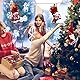 WLLHYF Weihnachtsstrümpfe Satz von 3 große Weihnachtsstrümpfe Santa Strümpfe Füllen und Hängen für Kinder große Kamin Santa Socken für Familie Urlaub Weihnachtsfeier Baumdekoration(Stil 1)