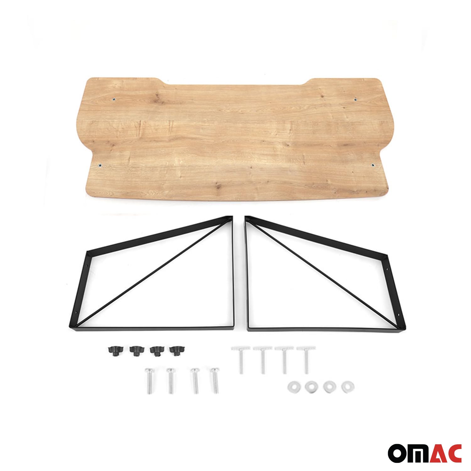 OMAC Multiflexboard Bettverlängerung Ablage Compatible con VW Multivan T5 T6 2003-2024