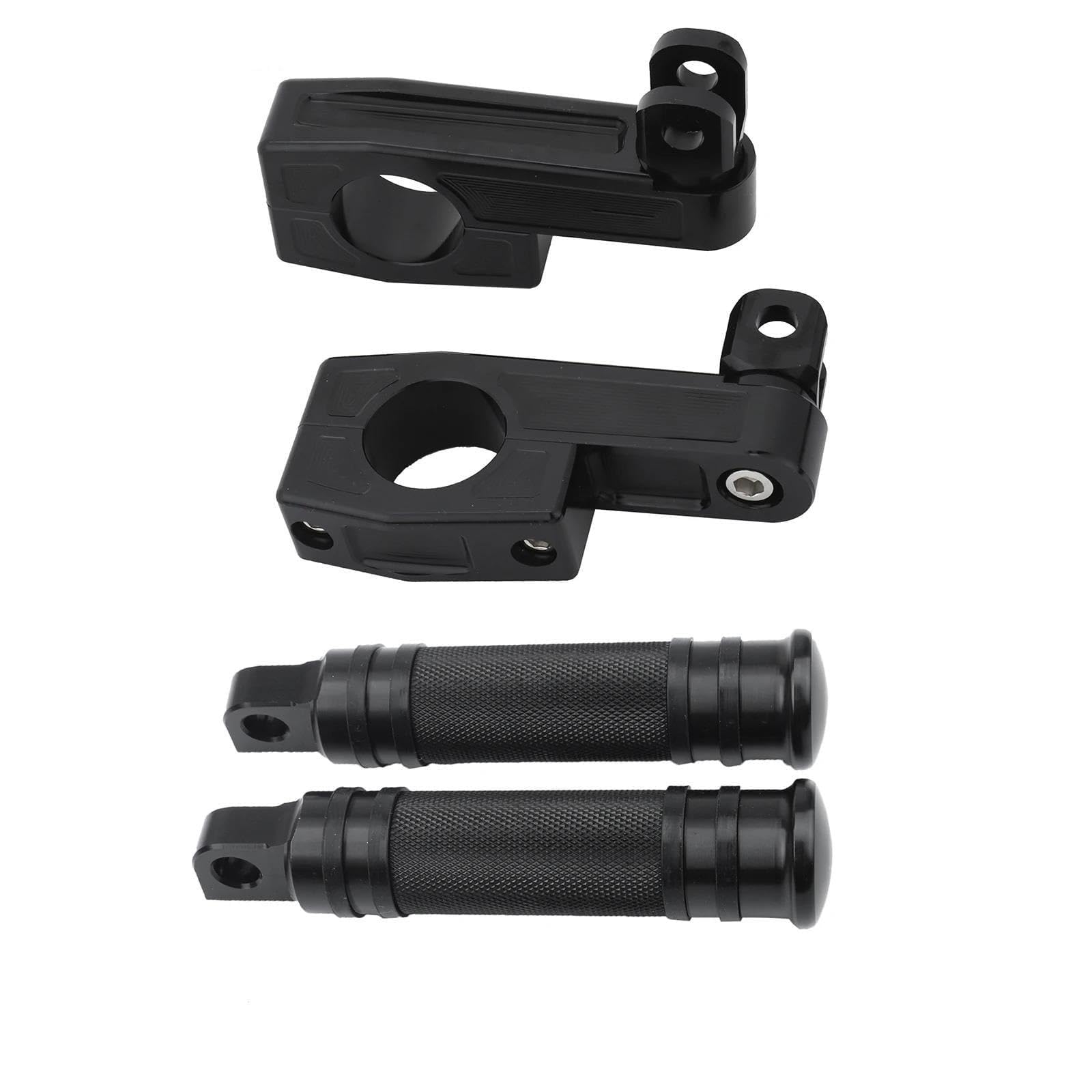Repose-Pieds d'Autoroute 32 Mm Noirs pour Harley Davidson Touring Road King Motorbike