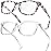 VISOONE 2 Pack Blue Light Blocking Glasses Square with Anti Computer Glare for Gaming Women and Men