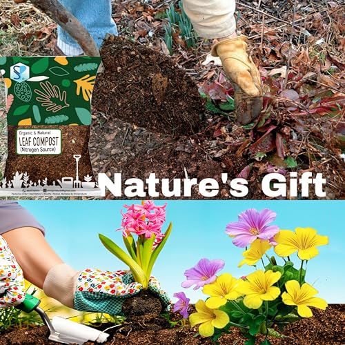 Image of Organic Leaf Compost for Gardening | Natural Source of nutrients | Potting Mix for Vegetables (4.5 kg)