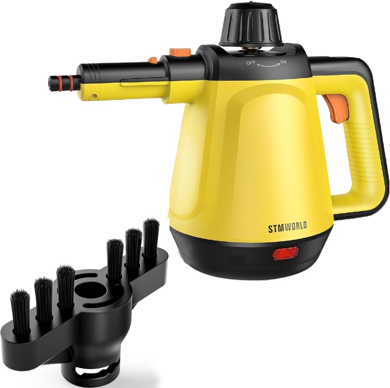 Steam Cleaner with Replacement Grout Tool, Deep Cleaning Steam Cleaner for Home, 1200W Natural Handheld Steam Cleaner with 11 Tools, Steamer for Cleaning for Bathrooms, Kitchens, Windows, Grout,Tile