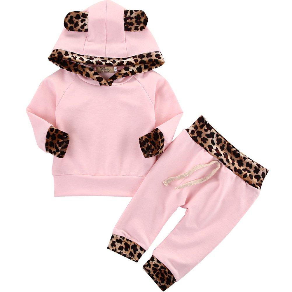 Buy Askwind Baby Girls Floral Hoodie+ Floral Pant Set Leggings 2