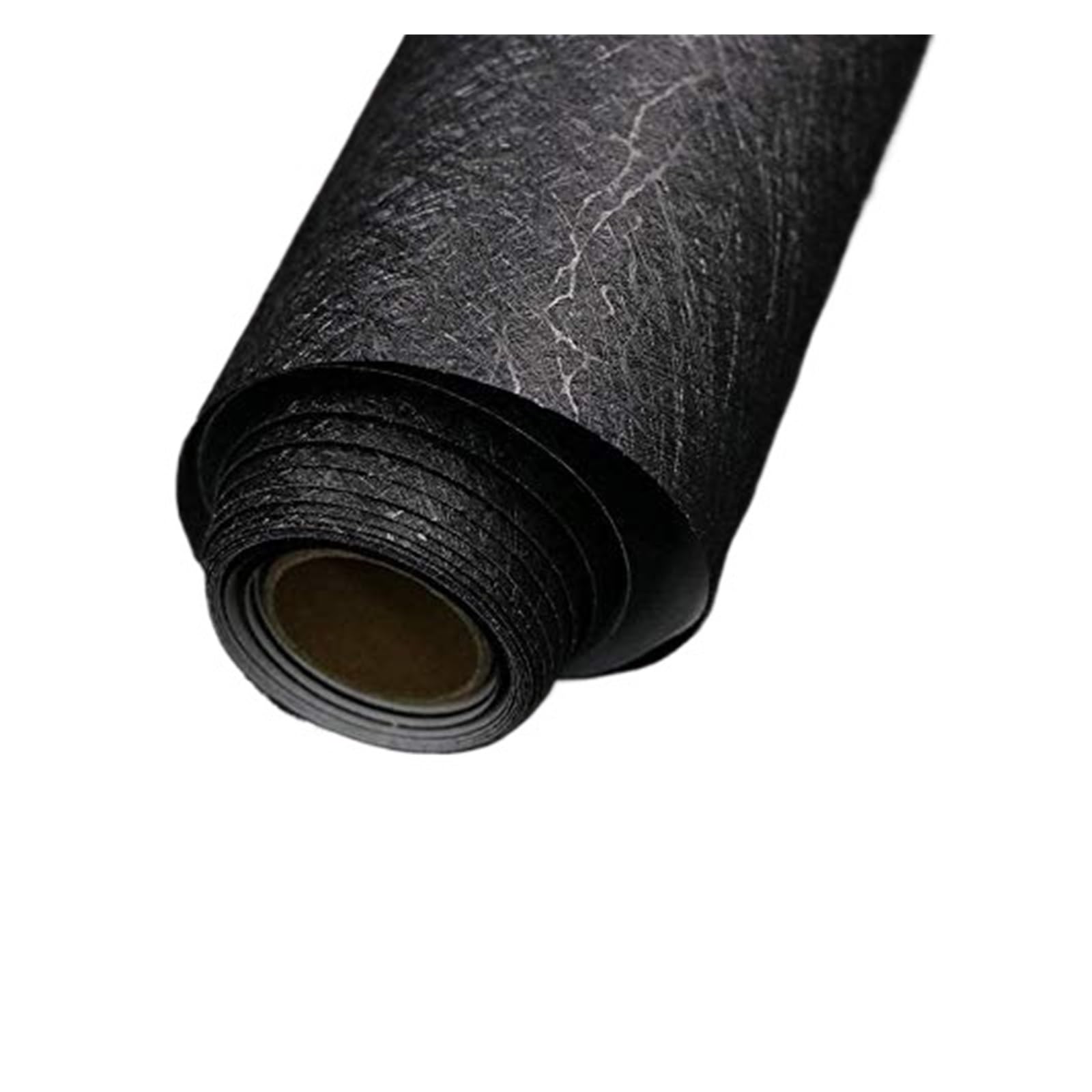 Papier peint salon auto-adhésif noir en relief pour relooker facilement vos meubles