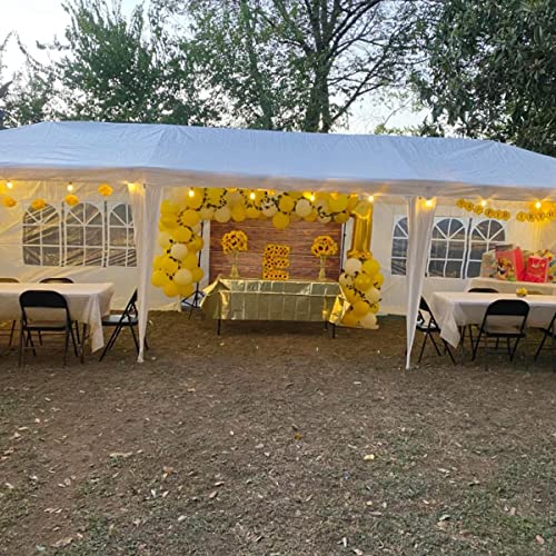 54" X 108" Gold Star Table Cloths For Parties, Disposable Plastic Rectangle Tablecloth,Fitted Table Clothes For 6 Foot And 8 Foot Tables (2 Pack Golden Star) #TOP6