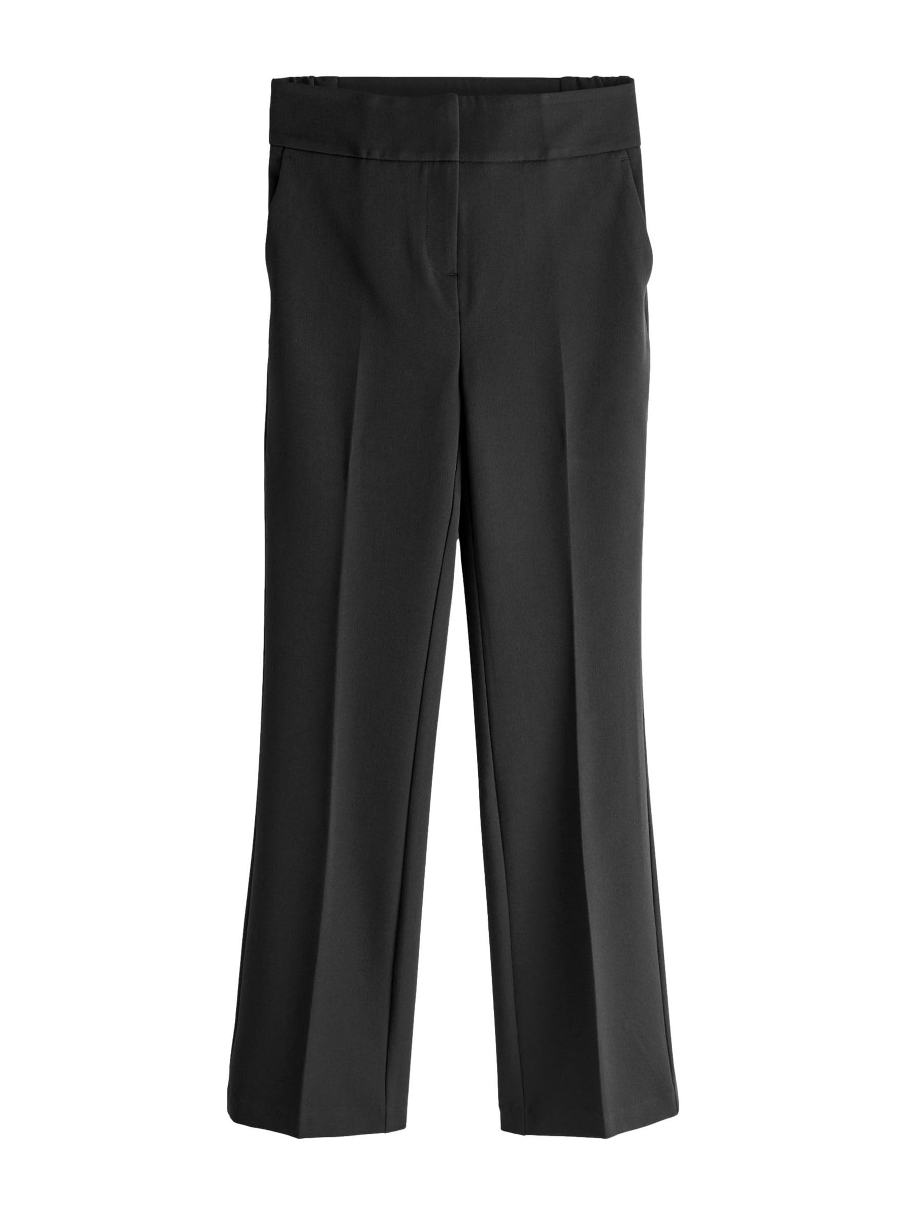 NEXT Black Bootcut Tailored Trousers – Damen