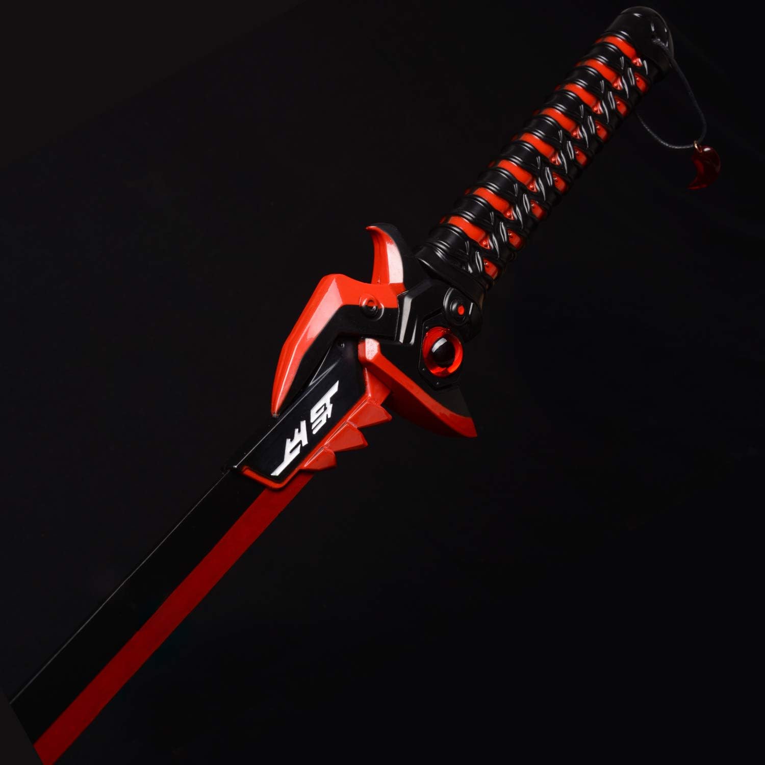 Sword fort Genji Sword Real,Steel Handmade Katana Japanese Anime Cosplay Sword,Muramasa Swords Red/Green