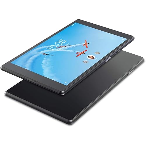 Lenovo Tab 4, 8in Android Tablet, Quad-Core Processor, 1.4GHz, 16GB Storage, Slate Black, ZA2B0009US (Renewed)