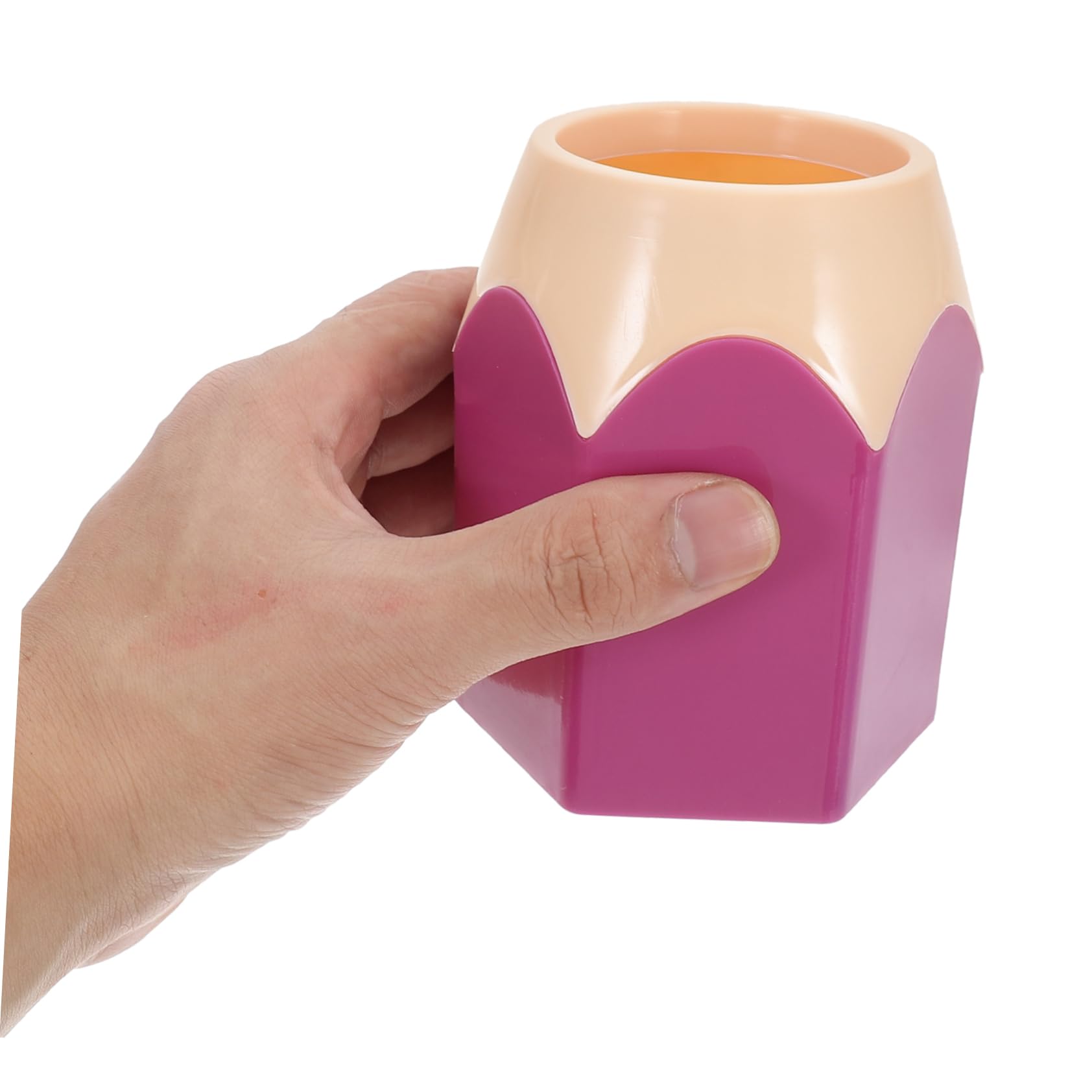 TEHAUX 15 Stück Teiliges Bunter Stifteköcher aus Robustem Material Multifunktionaler Schreibtisch Organizer Praktischer Stiftehalter für Schule und Büro Farbenfroher Aufbewahrungsbehälter