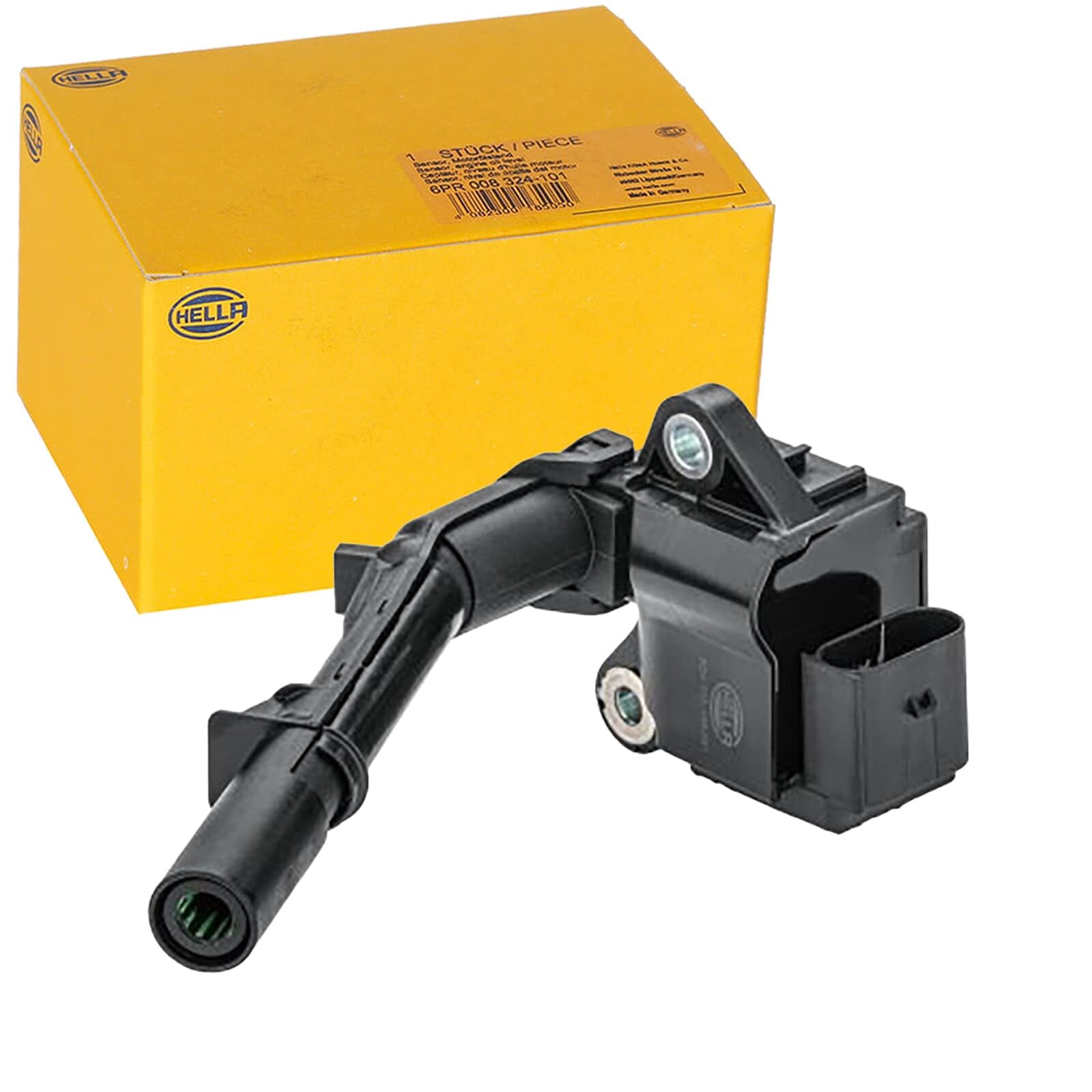Hella Ateşleme Bobini - 12V - 4-Kutuplu - Buji Delik Ateşleme Bobini - Bayonet Ignition Coil