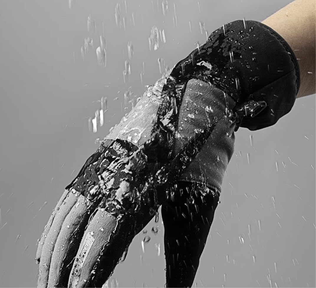 Guantes De Bicicleta De Montaña Guante De Ciclismo Para Hombre, Cálido, Impermeable, Para Motocicleta, Bicicleta, A Prueba De Golpes