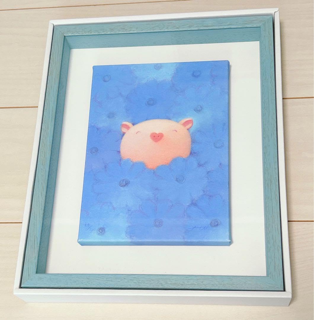 渡辺　宏　フレーム入りジグレー版画［used］ 渡辺 宏 フレーム入りジグレー版画［used］ 渡辺 宏 フレーム入り