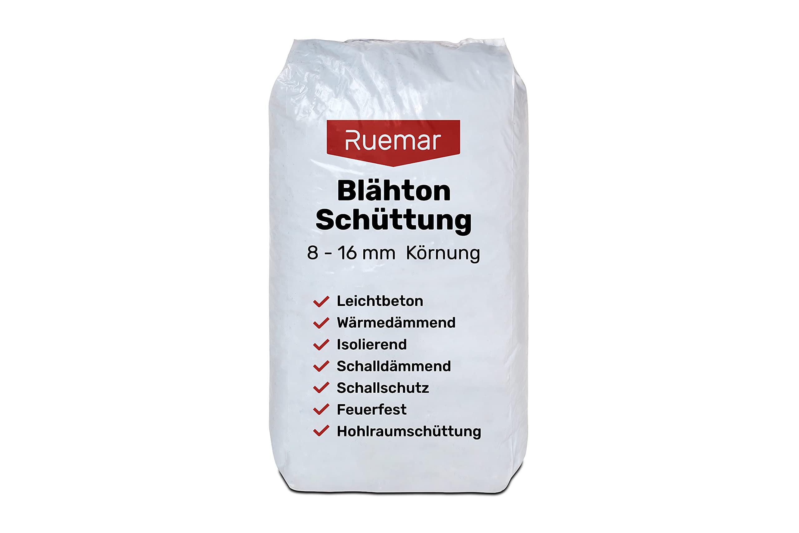 Blähton Trockenschüttung Dämmschüttung 8-16 mm Körnung 1650 Liter Ausgleichsschüttung mit Trittschalldämmung Schüttdämmung 33x Blähton 50l Sack