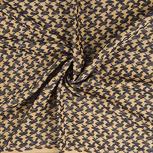 Image of PURFUN Men's Large Arab Shemagh Headscarf Muslim Headcover Shawl Keffiyeh Arabic Scarf