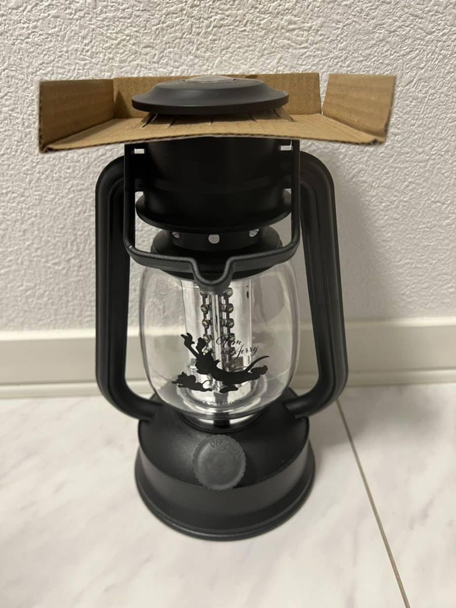 LEDランタン　メタルブラック Amazon.co.jp: トムとジェリー ランタン LEDランタン キャンプ