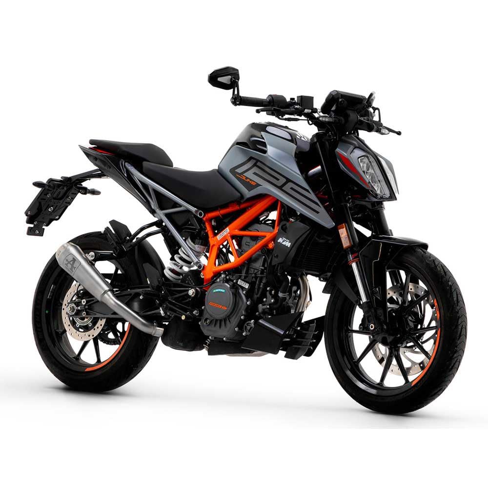 ARROW MARMITTA OMOLOGATA PRO-RACE NICHROM RACCORDO SALDATO KTM DUKE 125/390 '21 RIC.ORIGINALE