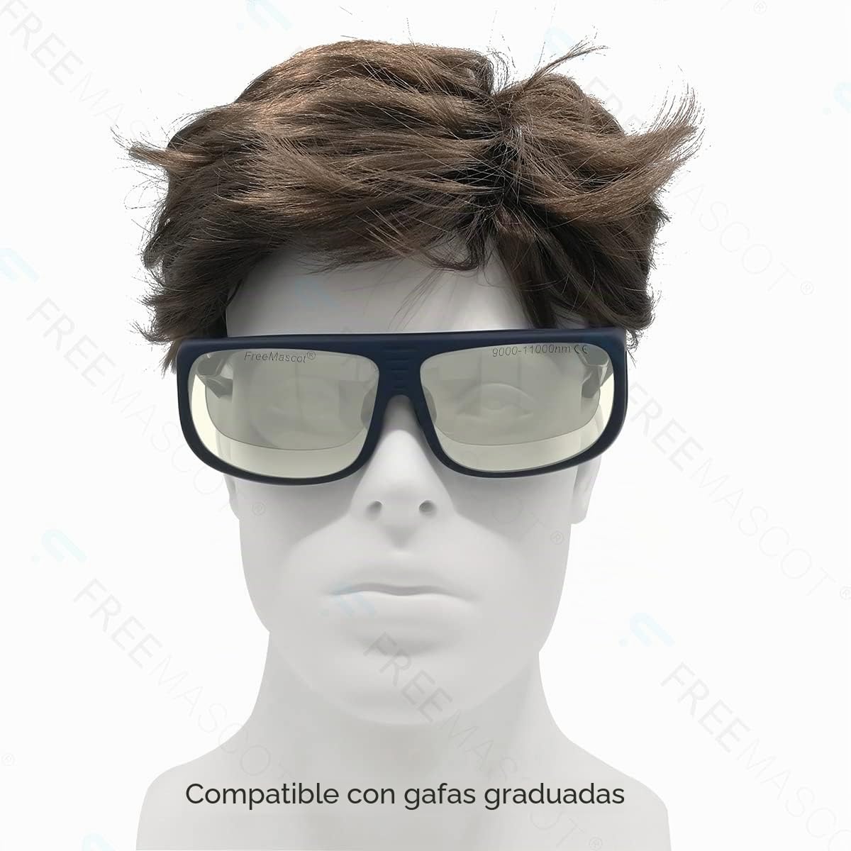 FreeMascot OD 6+ 9000 nm-11000 nm / 10600 nm de longitud de onda CO2 lentes de seguridad láser