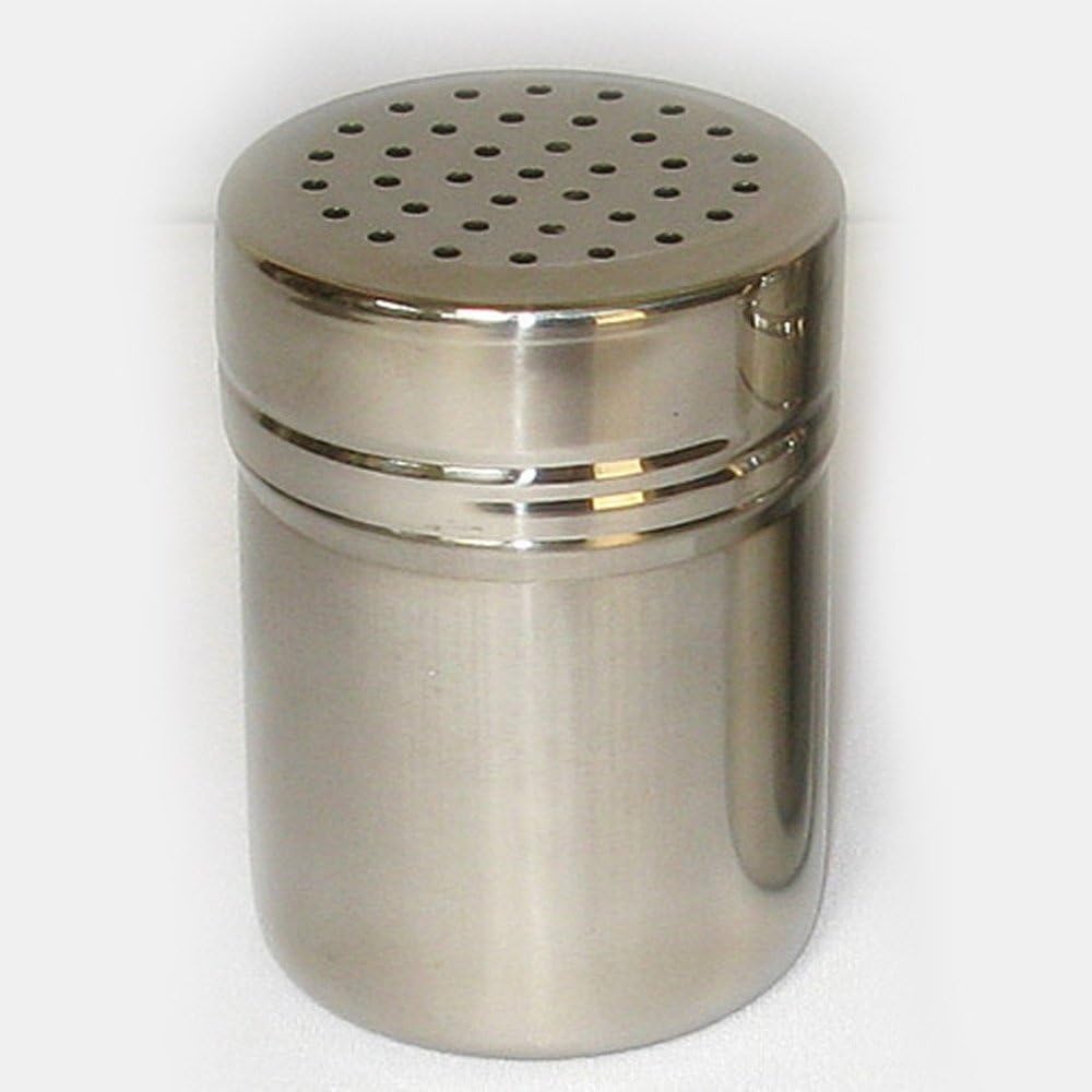 chocolate shaker for coffee Stainless Chocolate Shaker Cocoa Flour Icing Sugar Powder Coffee Sifter Lid.