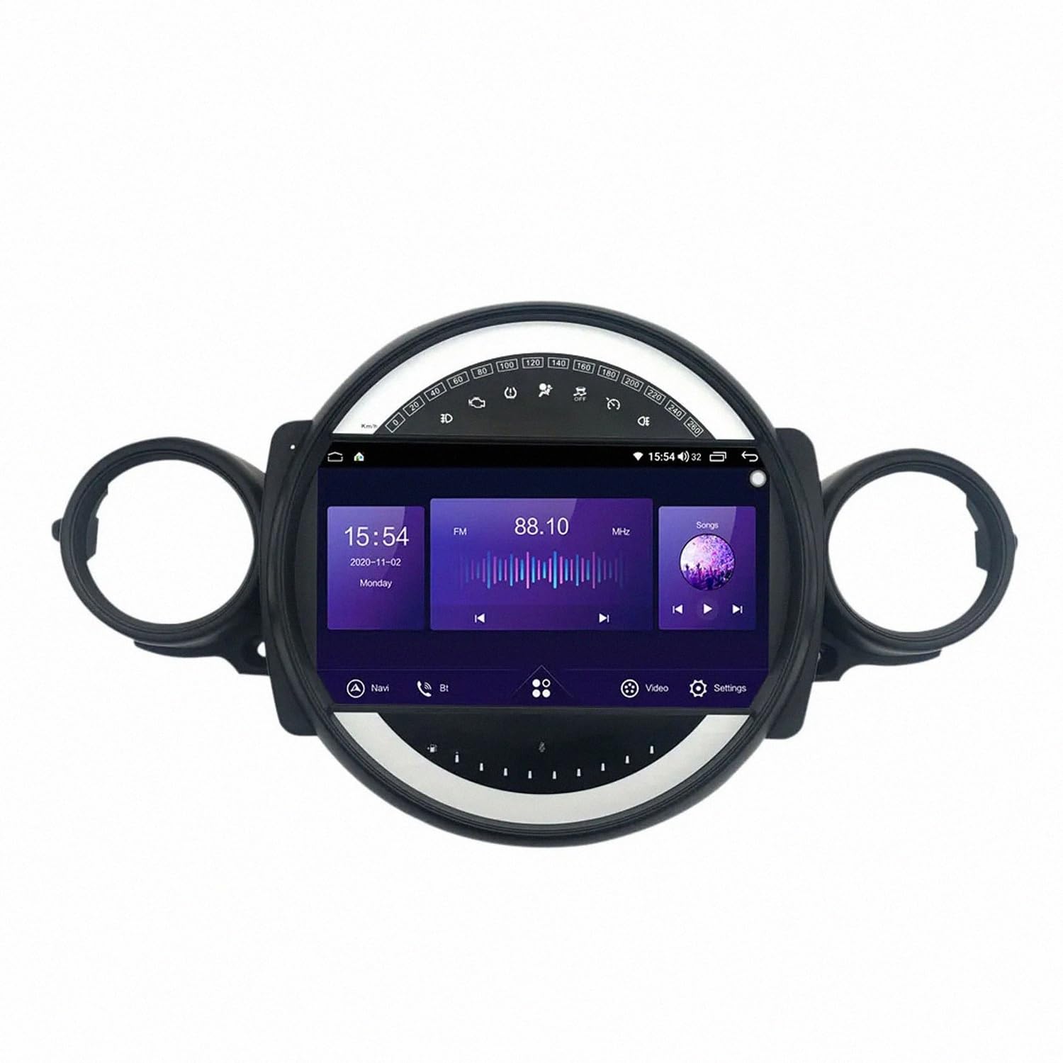 Autoradio para BMW Mini Cooper R56 R60 pantalla táctil Carplay Android Auto GPS Bluetooth 8