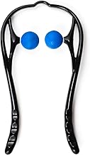 LuxFit Neck Massager, Neck and Shoulder Shiatsu Deep Tissue Trigger Point Manual Self Muscle Massage