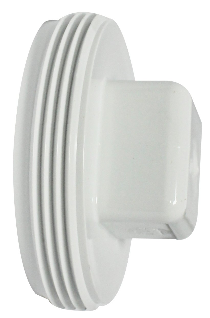Amazon.com: Canplas 193053S PVC DWV C/O Plug MPT, 3-Inch, White