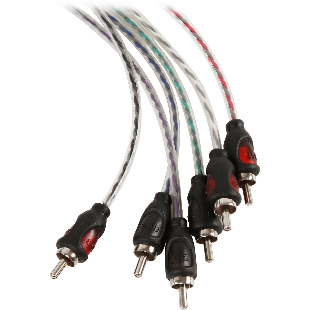 kigauruBelva BBIC65 - Cable de interconexión de audio RCA, 5 m, 6 canales (CCA)