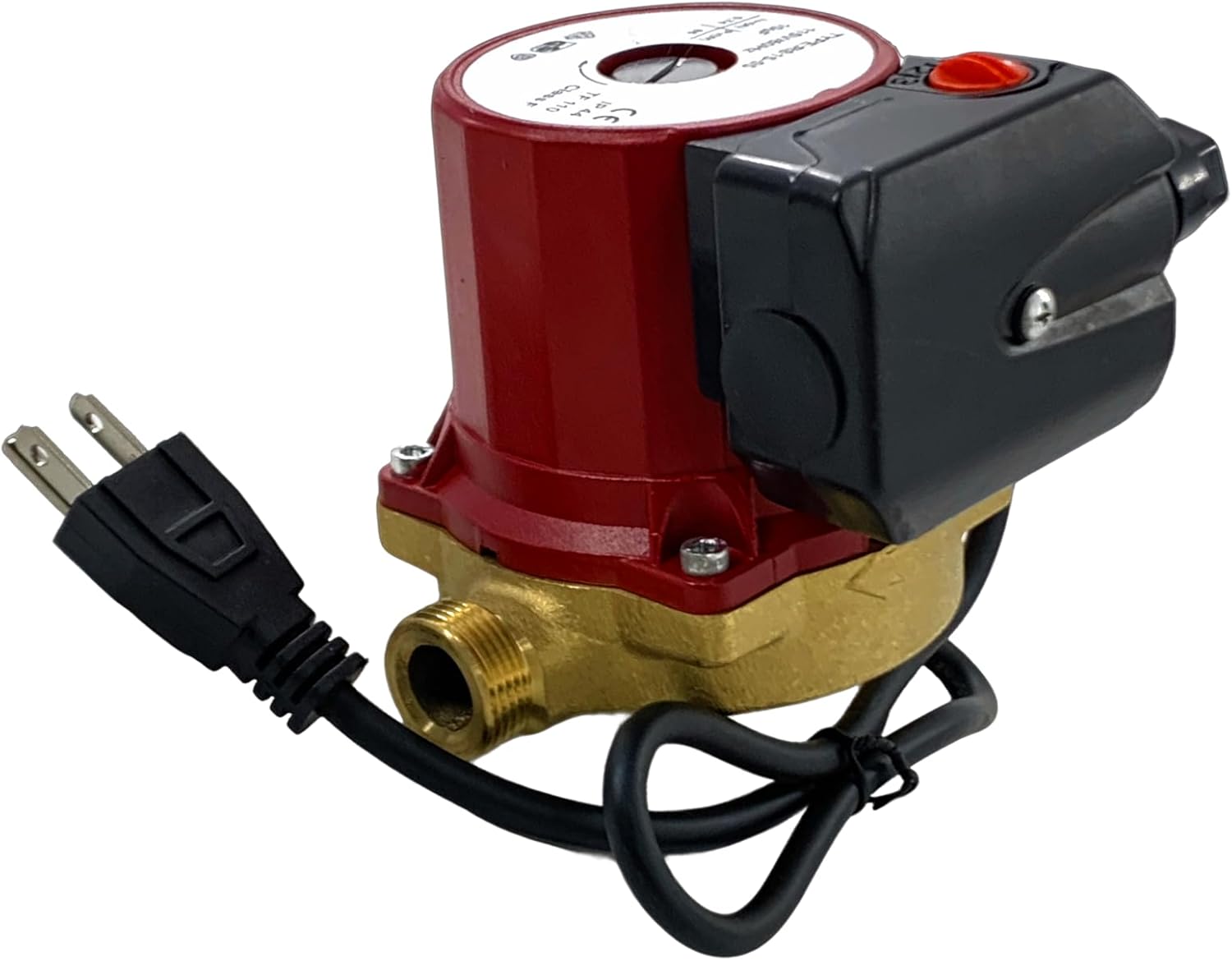 UPS15-55SUC 115V 1/8HP 3-Speed Stainless Steel Circulator Pump w/IFC Compatible with Grundf-os Open System SuperBrute Removable Check Valve 1/2" Union Replace 59896781
