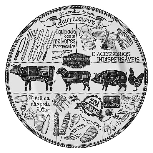 Prato Raso Churrasco Alleanza 6 un