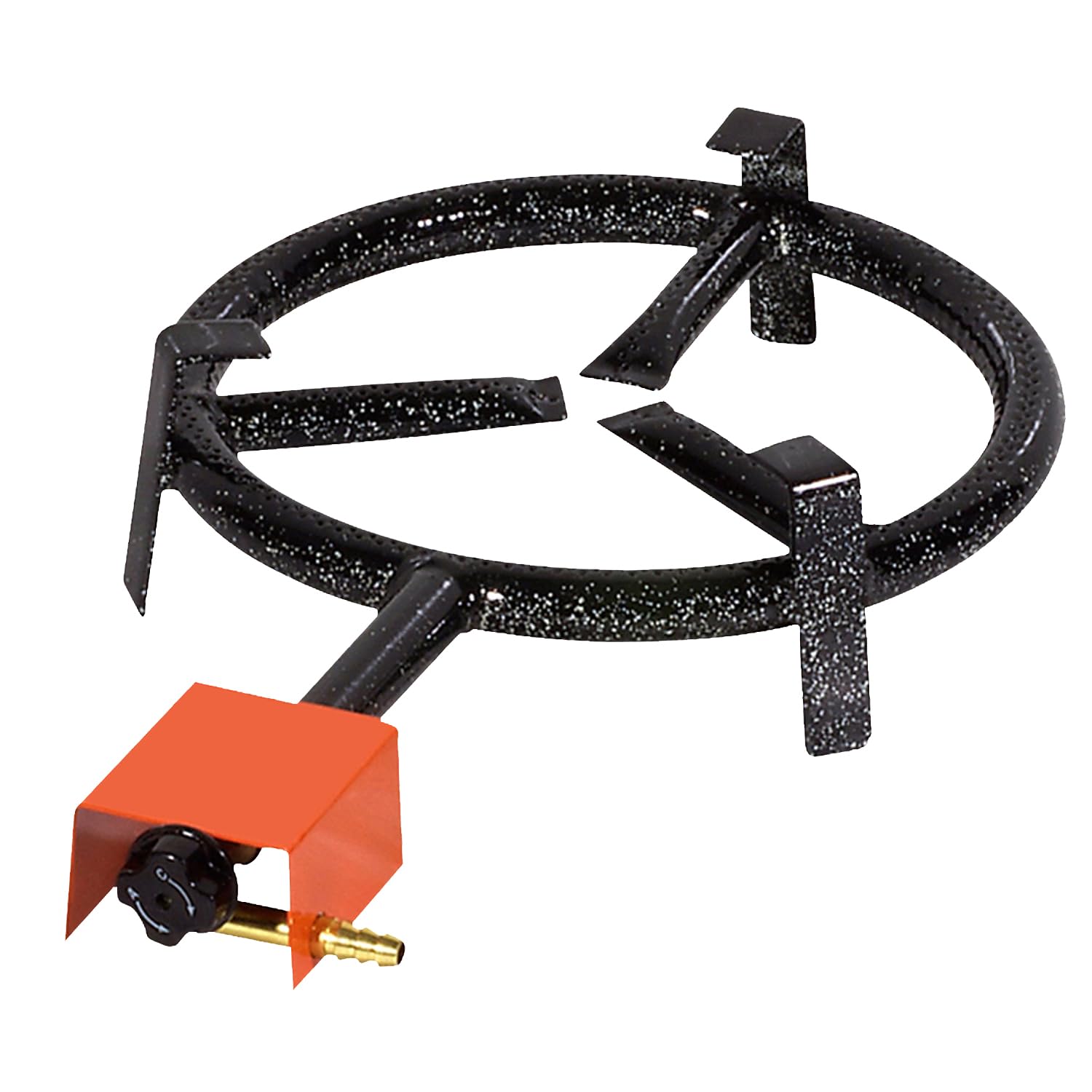 MAGEFESA 12-Inch Reinforced Enameled Steel Paella Pan Burner, Compatible with Paella Pans up to 15 Inches, Tripod Not Included