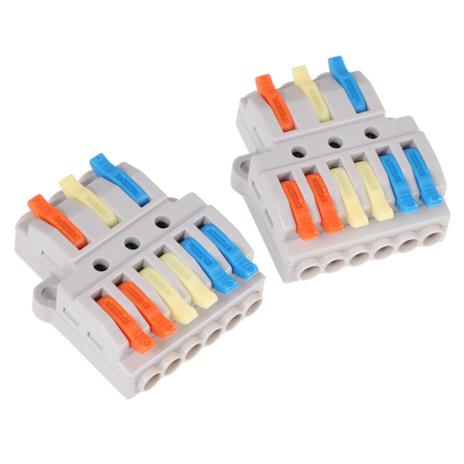 Gatuida 10stücke Kompakte Schnellverbinder Für Elektrische Kabel Einstellbare Klemmen Für Heimdekoration Und Autoanwendungen Sicher Und Werkzeuglos Handhabung