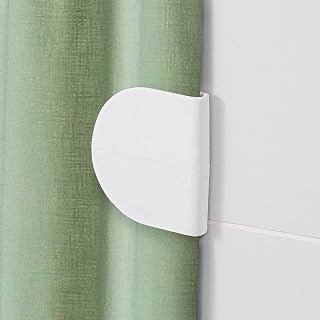 4 PCS Windproof Shower Splash Guards for Liner, Shower Curtain Clips Showers Clips for Curtain to Hold in Place Curtains Clip