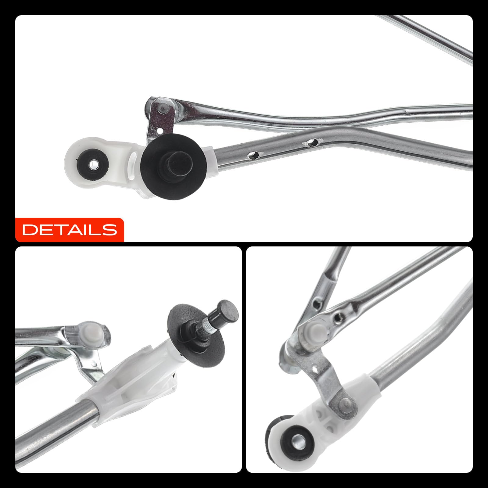 Frankberg Collegamento del tergicristallo collegamento del tergicristallo | senza motore, davanti, 76530-SLN-A01; Compatibile con: J.a.z.z II GD_ GE3, J.a.z.z II GD_ GE3 GE2, J.a.z.z II GD