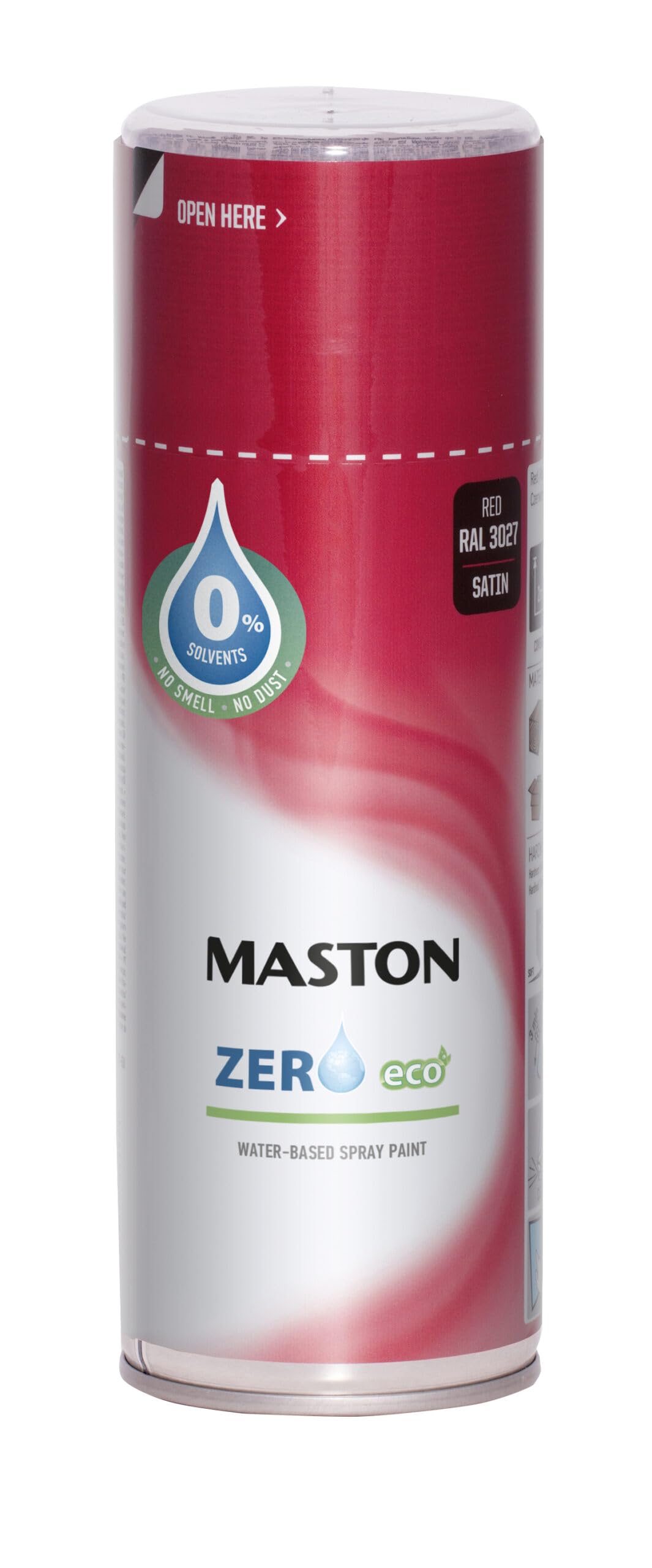 Maston Spray Paint Zero Red RAL3027 400ml