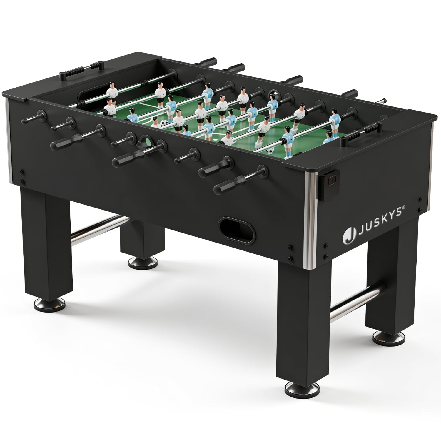 ArtSport Futbolín Wuzzler – Mesa de futbolín, incluye 2 bolas con soporte para bebidas, futbolín, futbolín, futbolín, caja
