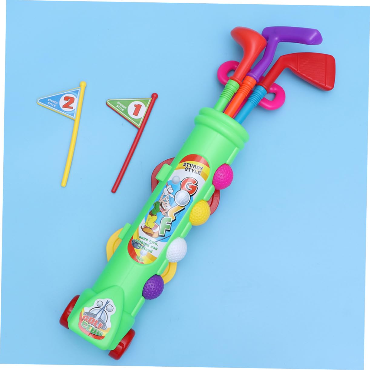 iplusmile 2 set Giochi Plastica Verde Giocattoli Sportivi Indoor Outdoor per Adulti Attività Genitore-figlio per Sviluppo Motorio e Creatività
